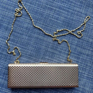 Camrose & Kross JBK Vintage Gold Minaudière Clutch w/ COA & Red Pouch